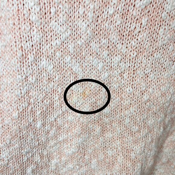 Pendleton Wool Boucle Women's Versatile Pink Sweater M - Picture 5 of 9